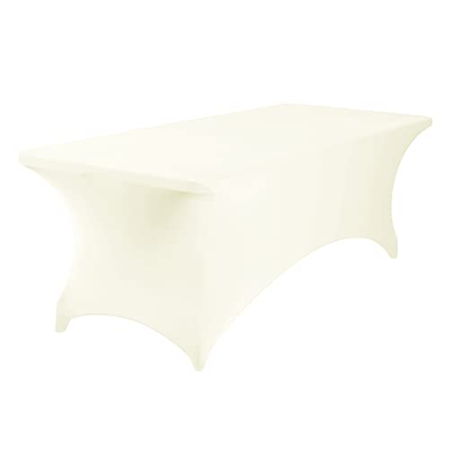 2Pack Spandex Waterproof Table Covers 8ft (2 Count)