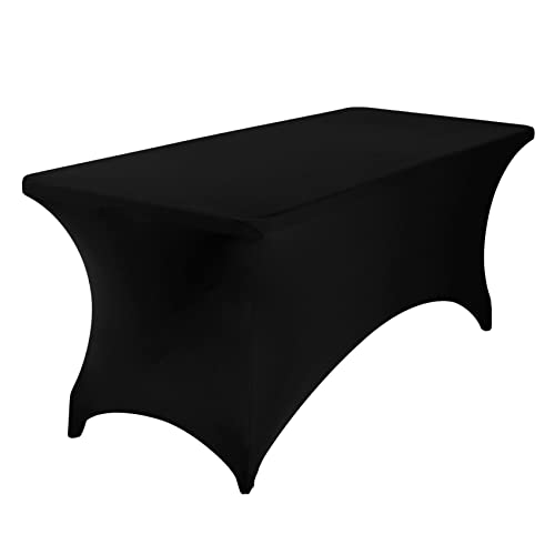 4 Pack Rectangular Spandex Waterproof Tablecloth (4 Count)
