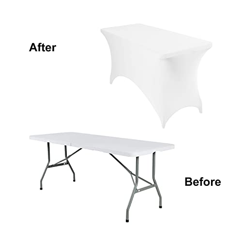 Spandex 4ft Waterproof Table Cover for Party