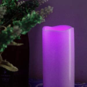 Color Changing Outdoor Battery Operated Flameless Candles with Remote 3 PCS