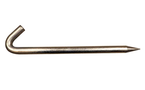Moose Supply Steel Tent Hook Stakes (10 Count)