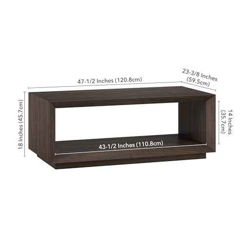 48" Modern Coffee Table