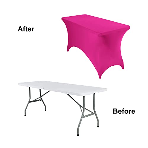 Spandex 4ft Waterproof Table Cover for Party