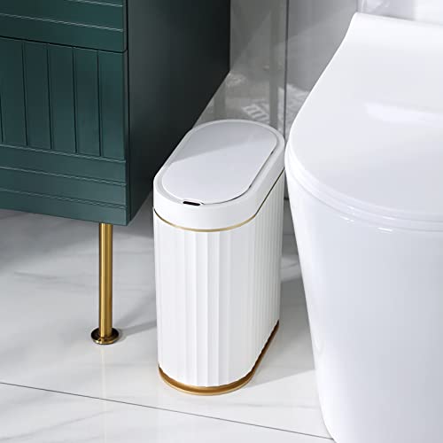 Bathroom Trash Can with Lid