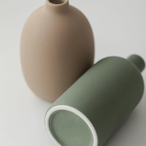 Modern Ceramic Vase Set (4 Count)