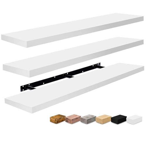 Floating Shelves for Wall Storage (3 Count)