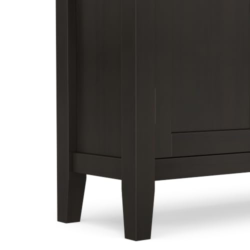 Redmond 32" Wide Solid Wood Cabinet in Hickory Brown