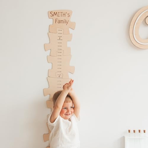 Personalized Wooden Growth Chart for Kids