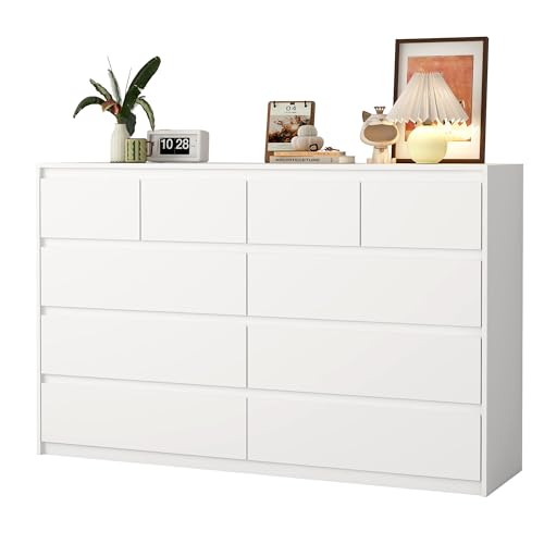 White Malm Dresser for Bedroom