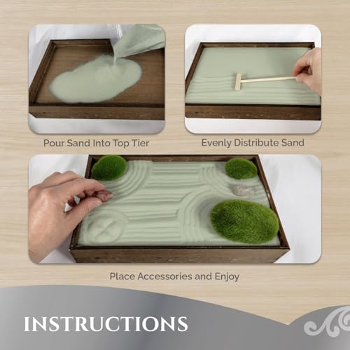 Wooden Stackable Zen Garden