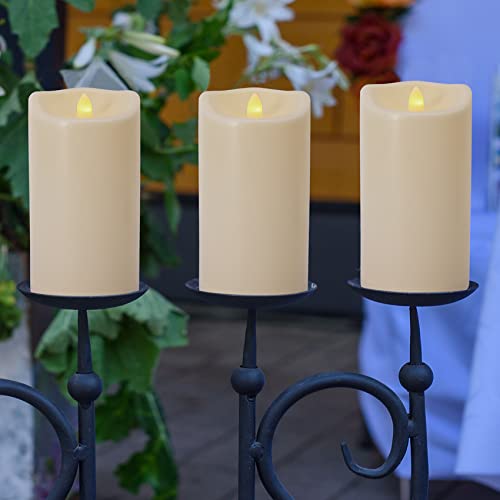 Waterproof Flameless Candles with Remote and Timers (6 Count)