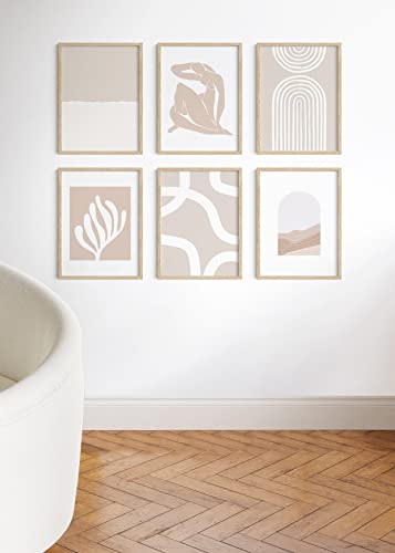 Beige Oak Wood 18x24 Picture Frame (6 Count)