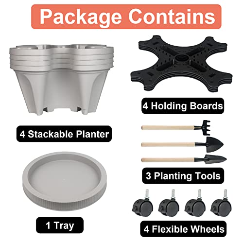 Vertical Planter Tower (2 Count)