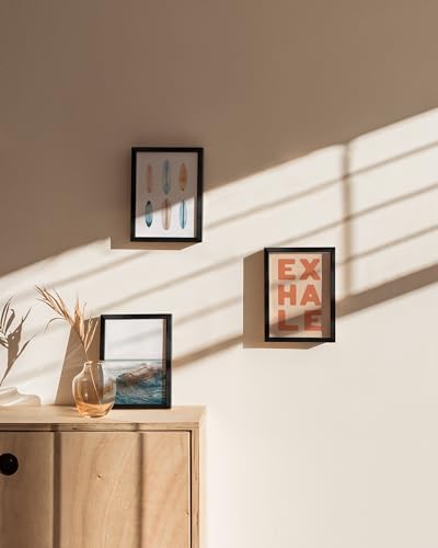 5x7 Black Metal Picture Frames (3 Count)