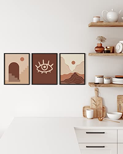 8x10 Black Oak Frame Set of 3 (3 Count)
