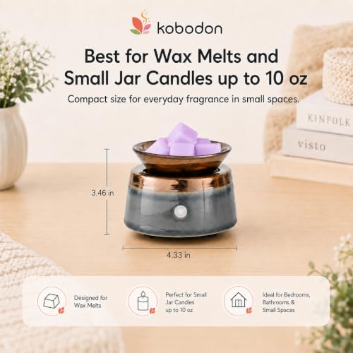 Ceramic Candle Wax Warmer Wax Melter Home Fragrance Diffuser