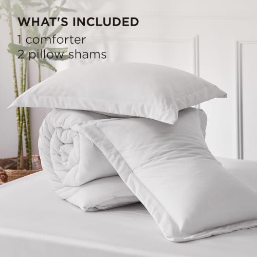 Grayish White King Size Comforter Set