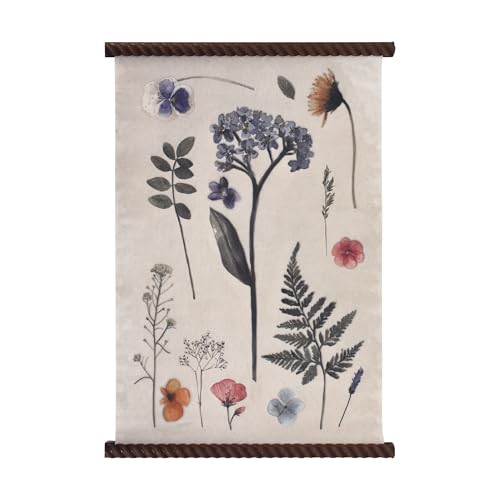 Spindle Tapestry Floral Wall Art