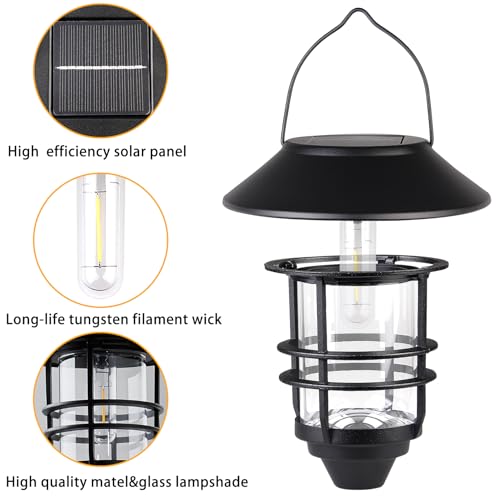 Solar Lantern Outdoor Lights (2 Count)