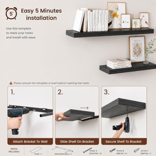 Floating Shelf (2 Count)