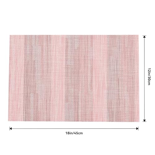 Misty Rose Placemats Set of 4 (4 Count)