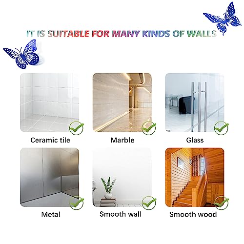 Butterfly Wall Stickers (48 Count)