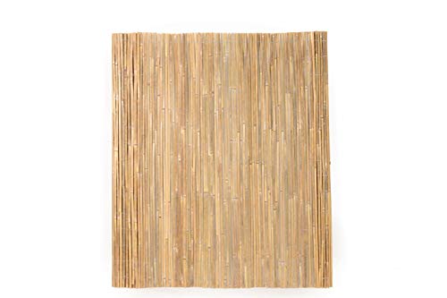Natural Bamboo Slat Screening (77.5 Sq Ft)