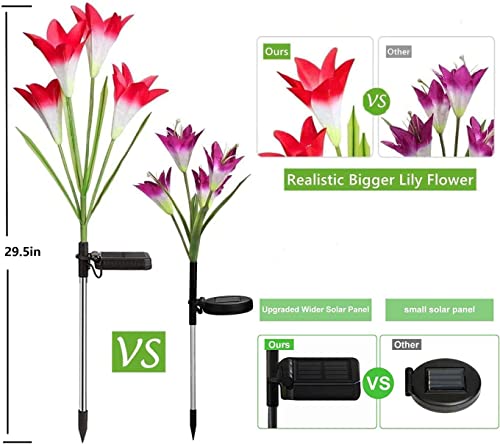 Solar Lights Outdoor Waterproof (4 Count)