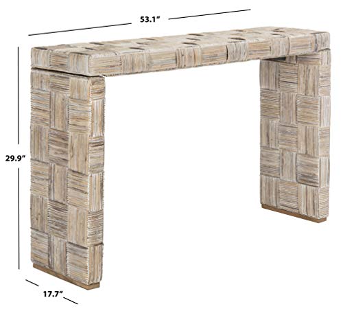 Furniture Wicker Console Table