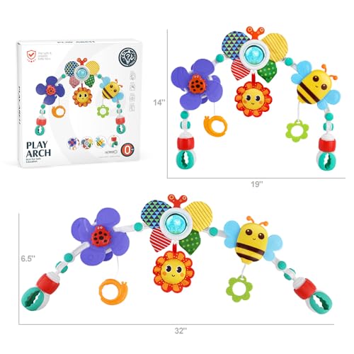 Adjustable Baby Crib Mobile for Bassinet and Car Seat