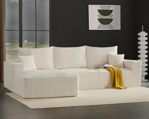 113" Modular Sectional Sofa Boneless L
