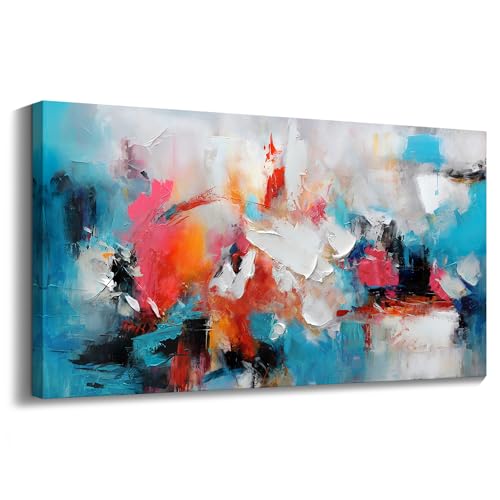 Large bstract Wall Art Canvas Wall Art for Living Room Hand