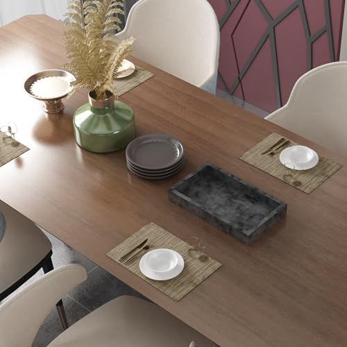 Placemats Set of 6 Washable Indoor (6 Count)