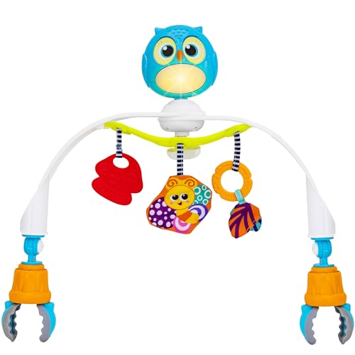 Baby Stroller Arch Toy with Relaxing Music & Lights