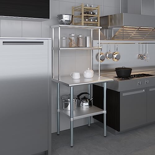 Double OverShelf Stainless Steel NSF