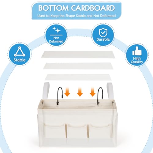 Bedside Caddy Bedside Storage Bag for Headboards