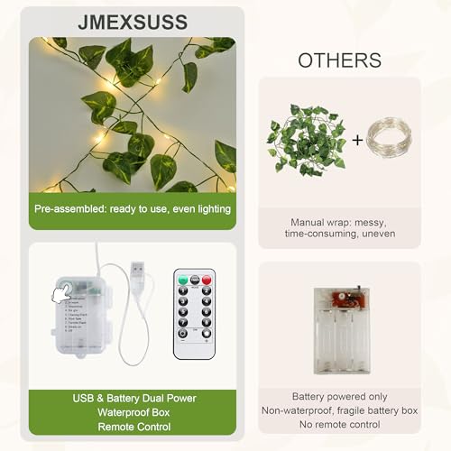 33 FT 100 LED Vines with Lights USB (100 Count)