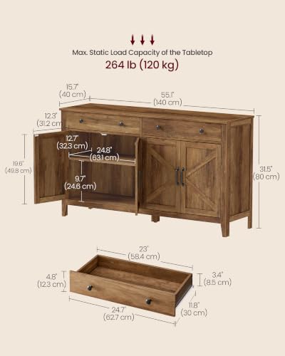 Farmhouse Buffet Cabinet