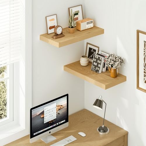 12 Inch Deep Floating Shelves (2 Count)