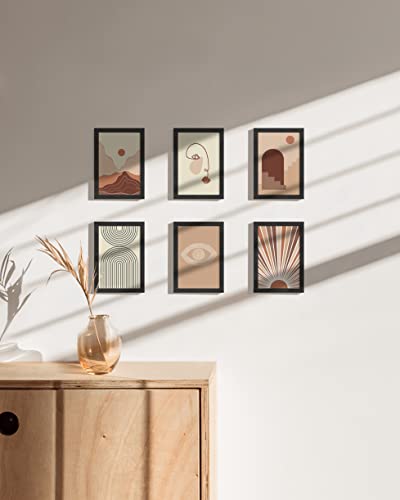 4x6 Black Oak Frame Set of 6 (6 Count)