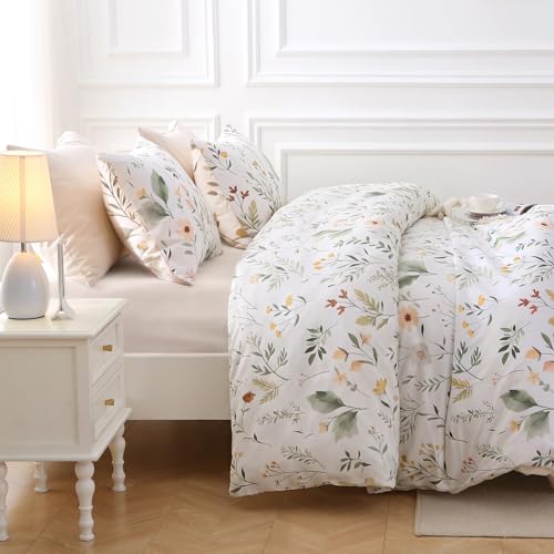 Garden Leaves Bed in a Bag King 7 Pieces