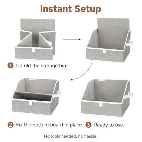 Closet Storage Bins Trapezoid (3 Count)