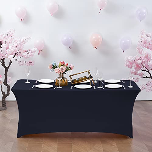 6FT StretchSpandex Fitted Tablecloth