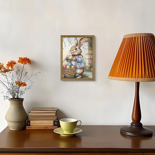 Framed Easter Bunny Wall Art