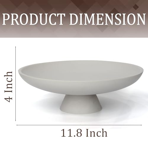 Modern Pedestal Decorative Bowl