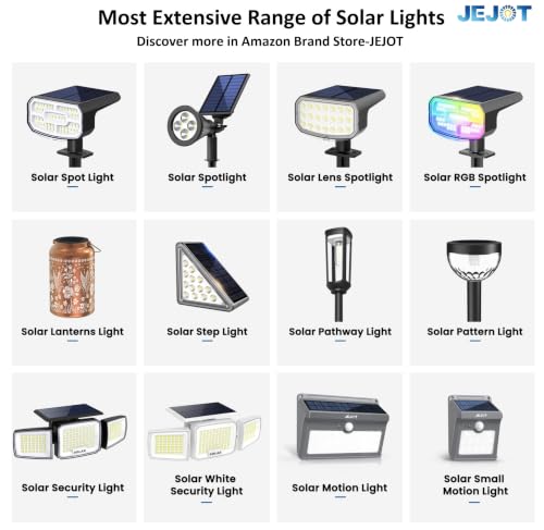 Solar Spot Lights Outdoor Waterproof (2 Count)