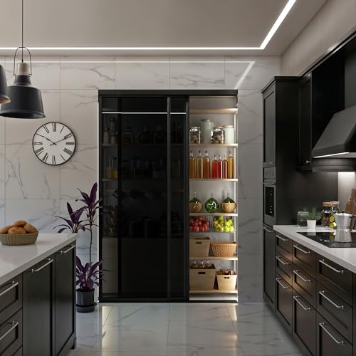 Glass Room Divider and Sliding Glass Closet Doors
