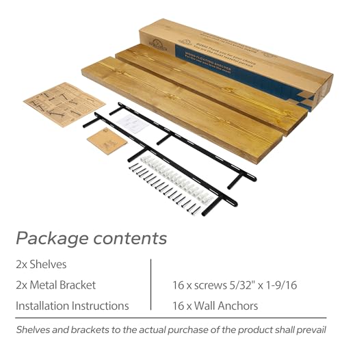 Floating Shelves 48 Inch Long (2 Count)