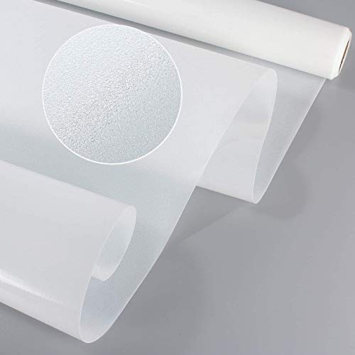 White Frosted Glass Window Privacy Film (19.175 Sq Ft)