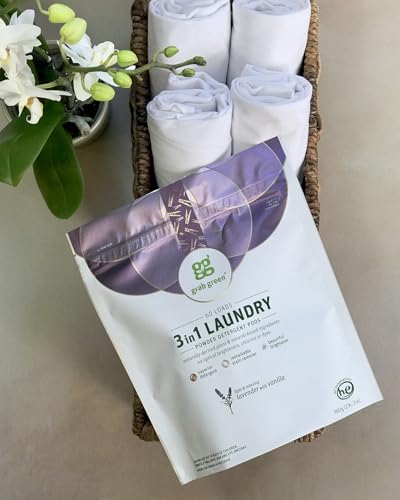 3-in-1 Laundry Detergent Pods, Lavender + Vanilla, 24 Count